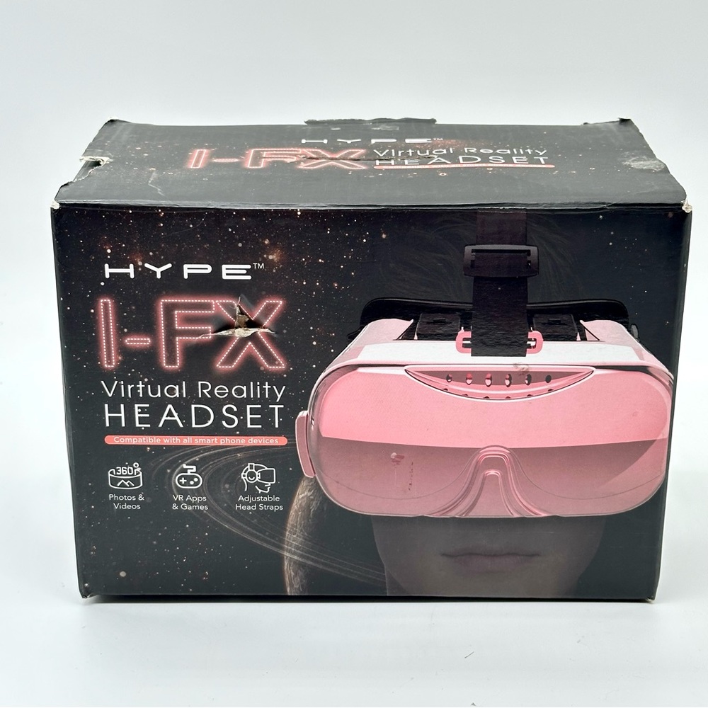 Hype I-FX Virtual Reality Headset - Rose Gold